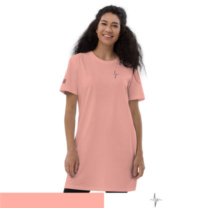 VICTORIA - organic t-shirt dress women