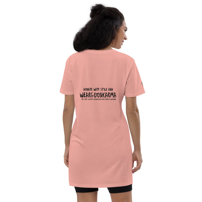 VICTORIA - organic t-shirt dress women