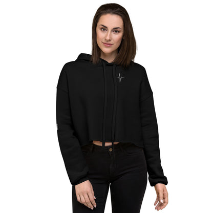 LONDON - crop hoodie women