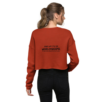 QUEENSTOWN - crop sweatshirt women