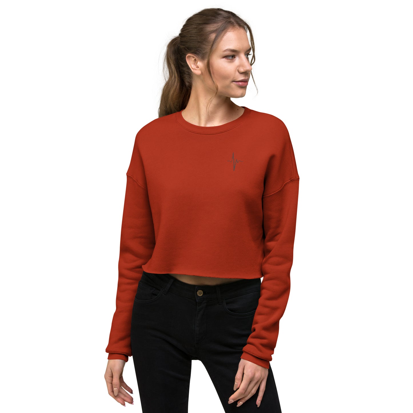 QUEENSTOWN - crop sweatshirt women