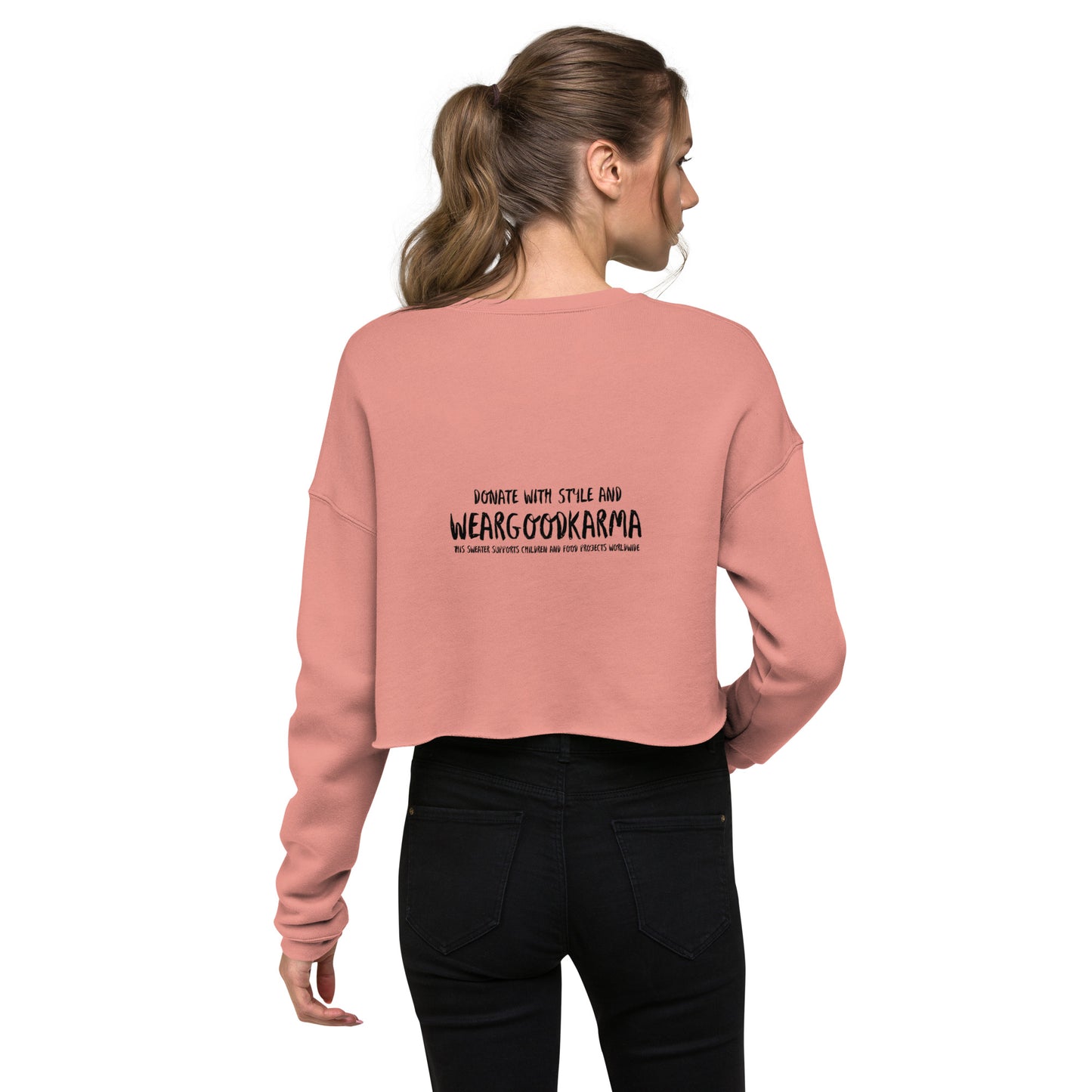 QUEENSTOWN - crop sweatshirt women